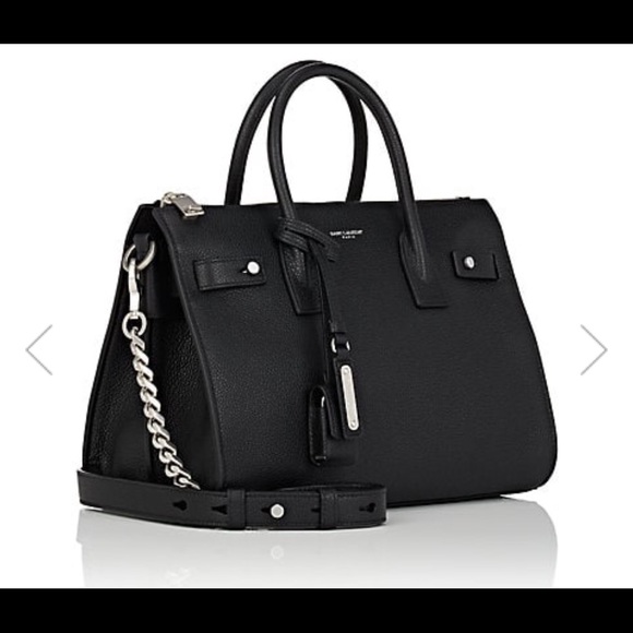 🎯SOLD🎯SAINT LAURENT Baby Sac de Jour Black NEW - Picture 2 of 8